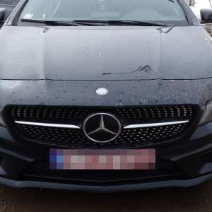 Autoturism marca Mercedes-Benz, căutat de autorităţile din Franța, depistat la P.T.F. Giurgiu