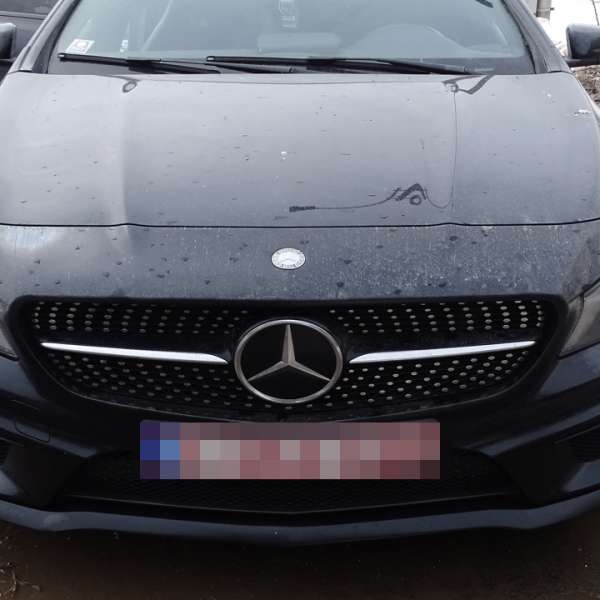 Autoturism marca Mercedes-Benz, căutat de autorităţile din Franța, depistat la P.T.F. Giurgiu