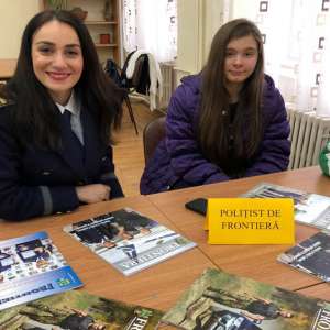 Poliţiştii de frontieră arădeni implicaţi în proiectului ”Şcoala altfel”