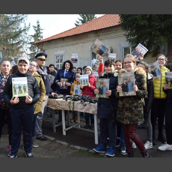 ”Şcoala altfel” la Inspectoratul Teritorial al Poliţiei de Frontieră Oradea