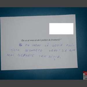         ”Şcoala altfel”       la Inspectoratul Teritorial al Poliţiei de Frontieră ORADEA