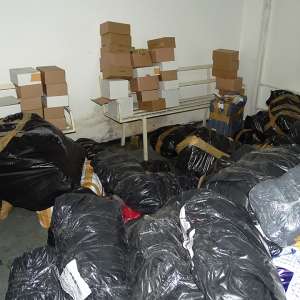 Peste 2.900 de bunuri, susceptibile a fi contrafăcute, confiscate la P.T.F. Giurgiu