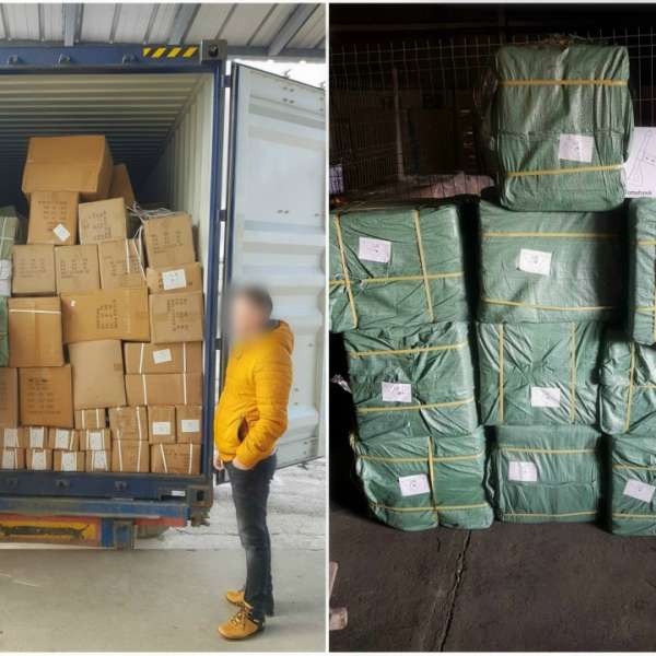 Bunuri susceptibile a fi contrafăcute, a căror valoare, dacă ar fi fost comercializate se ridică la suma de aproximativ 2.000.000 lei, descoperite la Constanţa