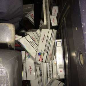 Mii de țigarete de contrabandă depistate la P.T.F. Stânca  