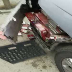 Cetăţean român arestat preventiv pentru contrabandă cu ţigări