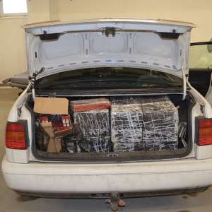 Țigări, în valoare de peste 168.000 lei, confiscate la frontiera de nord