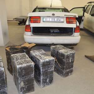 Țigări, în valoare de peste 168.000 lei, confiscate la frontiera de nord