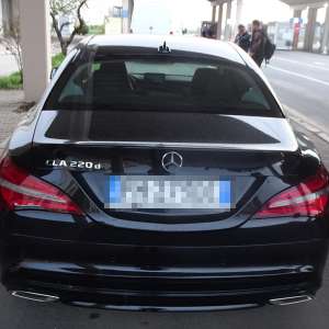 Autoturism căutat de autoritățile din Italia, descoperit la P.T.F. Giurgiu