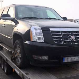 Autoturism căutat de autoritățile din Germania, descoperit la P.T.F. Nădlac II