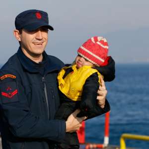 Contra-amiralul Bülent Olcay, comandantul Gărzii de Coastă Turce