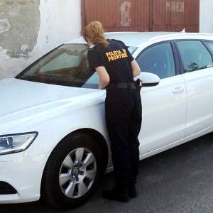 Audi A6 căutat în Germania, depistat în P.T.F. Cenad