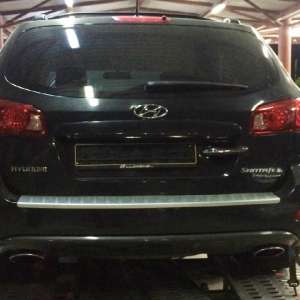 HYUNDAI SANTA FE declarat furat în urmă cu o săptămână, depistat la P.T.F. Sculeni