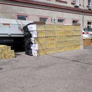 Trei cetățeni români cercetați pentru contrabandă și 24.000 de pachete cu țigări confiscate la frontiera de nord