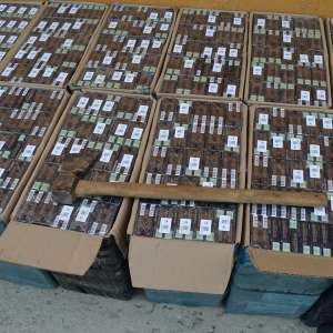 Aproximativ 26.500 pachete țigări confiscate la frontiera de nord