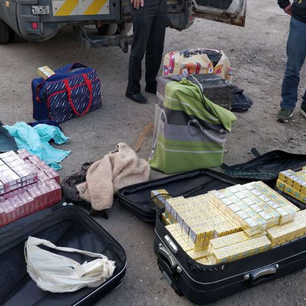 Ţigări în valoare de 91.500 lei confiscate la frontiera de nord