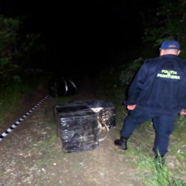 Focuri de armă si 18.000 de pachete cu ţigări de contrabandă confiscate de poliţiştii de frontieră