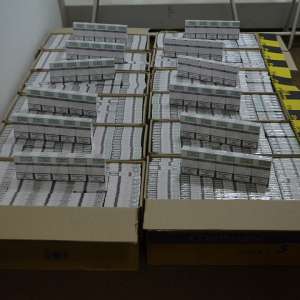 Aproximativ 31.000 de pachete cu țigări, confiscate la frontiera de nord