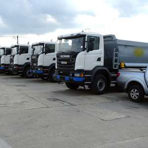 Nouă camioane fără drept de circulație pe teritoriul României, descoperite de polițiștii de frontieră giurgiuveni