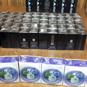 Parfumuri susceptibile a fi contrafăcute,  descoperite la P.T.F Borș