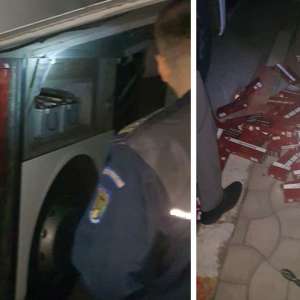 Țigări de contrabandă descoperite la Sculeni