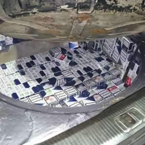 Peste 35.000 pachete țigări confiscate la frontiera de nord a României