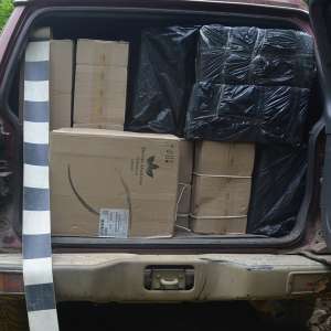 Peste 35.000 pachete țigări confiscate la frontiera de nord a României