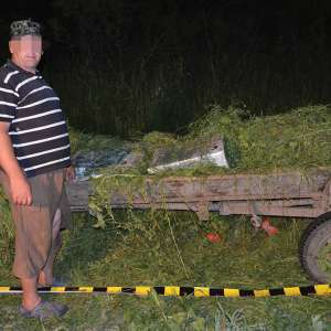 Contrabandist prins cu ţigările în căruţă