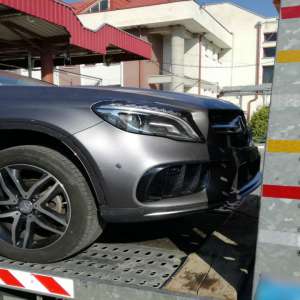 Mercedes-Benz declarat furat în Germania, descoperit la P.T.F. Sculeni