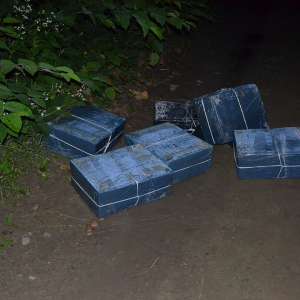 Peste 16.000 pachete cu țigări descoperite la frontiera verde