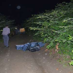 Peste 16.000 pachete cu țigări descoperite la frontiera verde
