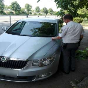 Autoturism căutat de trei zile de autoritățile din Marea Britanie,  depistat în Albița