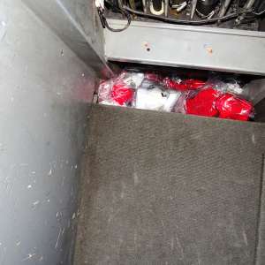 Bunuri, în valoare de peste 200.000 lei, susceptibile a fi contrafăcute, confiscate de  polițiștii de frontieră din cadrul I.T.P.F Giurgiu