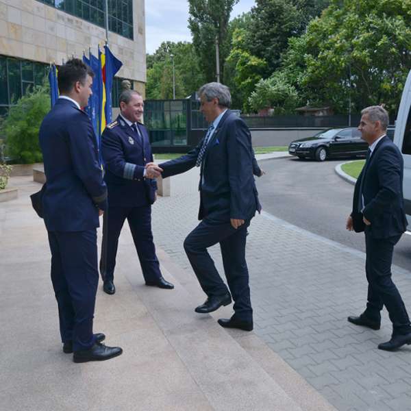 Vizita Comisiei de Apărare, Ordine Publica şi Siguranţă Naţională din Senat  la Centrul de Comandă şi Control al Poliţiei de Frontieră Române