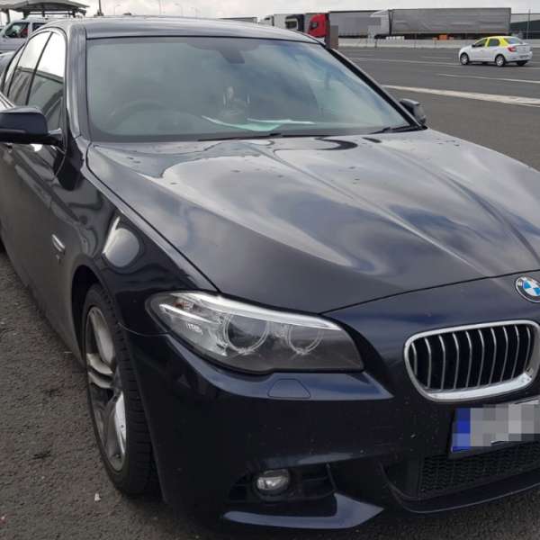 Autoturism marca BMW, căutat în Marea Britanie, depistat la PTF Nădlac II