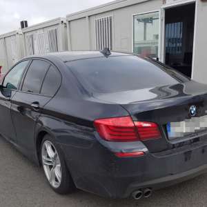 Autoturism marca BMW, căutat în Marea Britanie, depistat la PTF Nădlac II