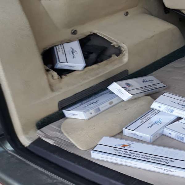Țigări de contrabandă descoperite în P.T.F. Albița