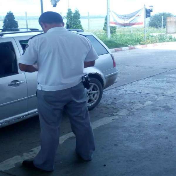 Moldovean fără permis oprit la frontieră