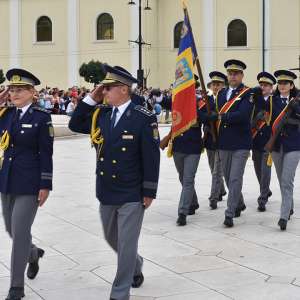 263 de absolvenți ai Şcolii de Pregătire a Agenţilor Poliţiei de Frontieră Avram Iancu Oradea debutează ca polițiști de frontieră