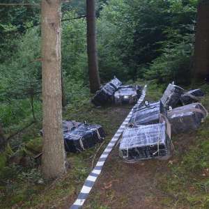 Țigări în valoare de aproximativ 265.000 lei, confiscate la frontiera de nord