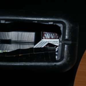 Ţigarete de contradandă confiscate la frontieră   