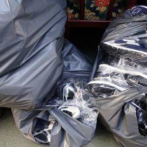 Mii de bunuri susceptibile a fi contrafăcute, confiscate de polițiștii de frontieră din cadrul P.T.F. Giurgiu