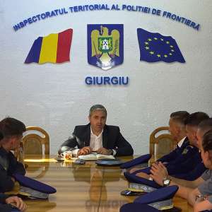 Cincisprezece noi polițiști de frontieră îsi vor începe activitatea la  Inspectoratul Teritorial al Poliției de Frontieră Giurgiu