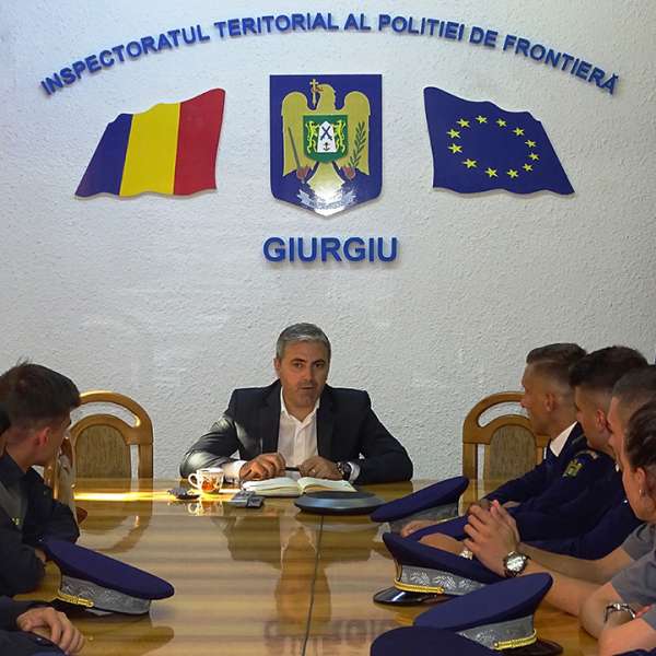 Cincisprezece noi polițiști de frontieră îsi vor începe activitatea la Inspectoratul Teritorial al Poliției de Frontieră Giurgiu