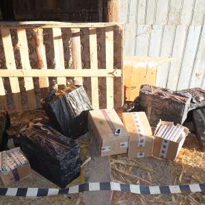7.680 de pachete cu țigări, confiscate la frontiera de nord