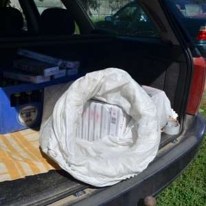 Ţigarete de contrabandă în valoare de aproximativ 240.000 de lei descoperite la frontiera de est