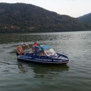 Localnic salvat de polițiștii de frontieră pe fluviul Dunărea