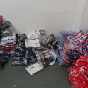 Mii de bunuri susceptibile a fi contrafăcute, confiscate de polițiștii de frontieră din cadrul P.T.F. Giurgiu