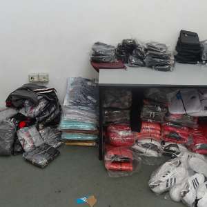 Mii de bunuri susceptibile a fi contrafăcute, confiscate de polițiștii de frontieră din cadrul P.T.F. Giurgiu