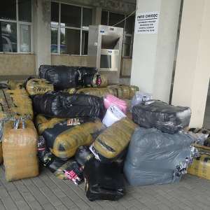 Mii de bunuri susceptibile a fi contrafăcute, confiscate de polițiștii de frontieră din cadrul P.T.F. Giurgiu