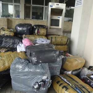 Mii de bunuri susceptibile a fi contrafăcute, confiscate de polițiștii de frontieră din cadrul P.T.F. Giurgiu